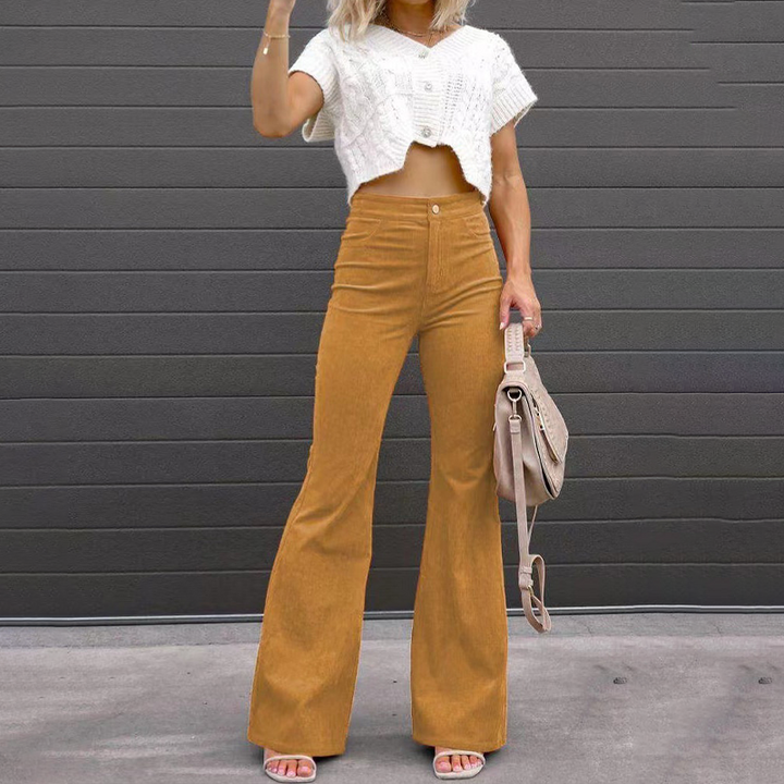 Milan Sculpt Flared Pants