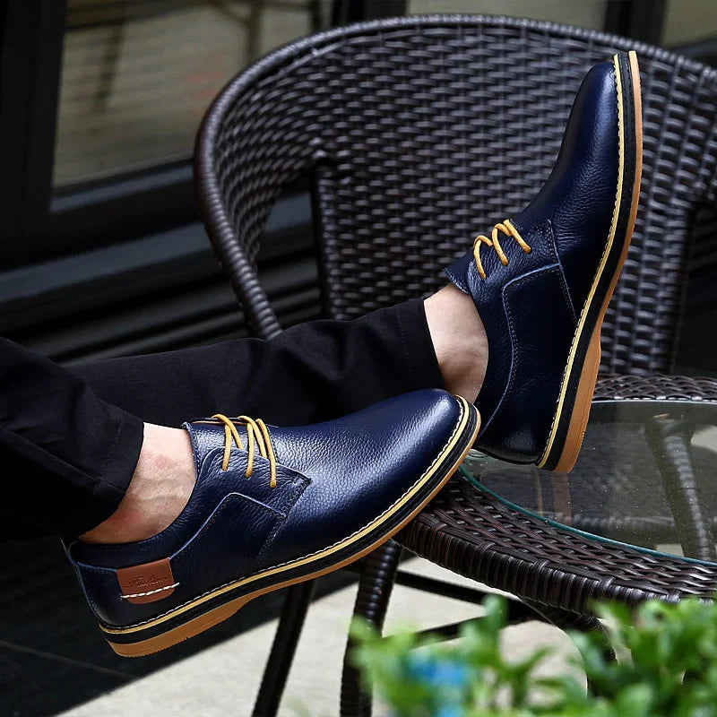 Alfredo Echtes Leder Schuhe