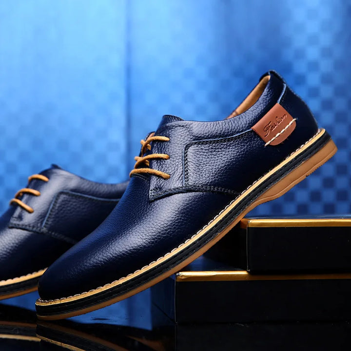 Alfredo Echtes Leder Schuhe