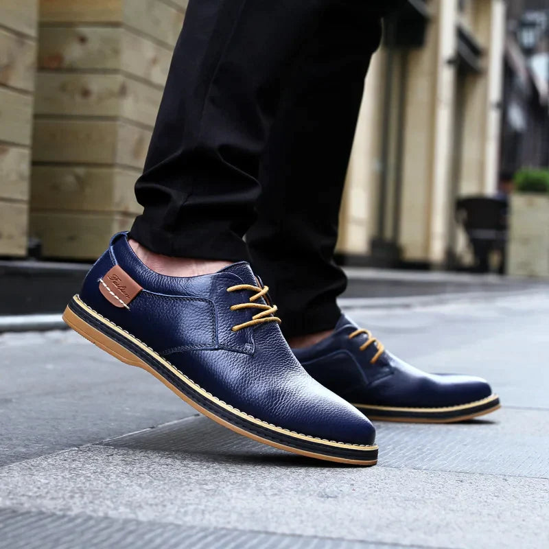 Alfredo Echtes Leder Schuhe