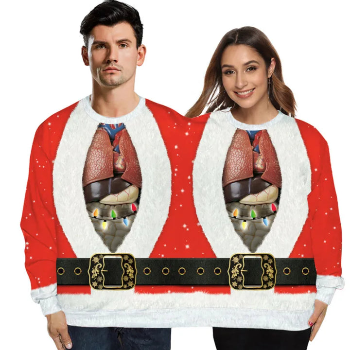 Couples’ Holiday Knit Sweater Set