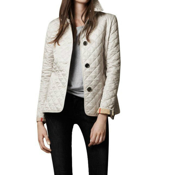 Emilia Quilted Button-Up Jacket