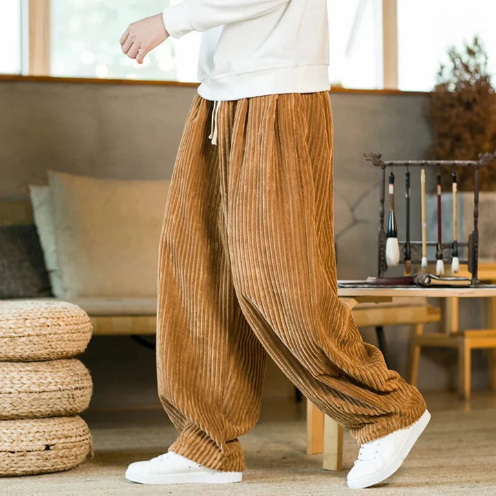 Marlow Loose Fit Corduroy Pants