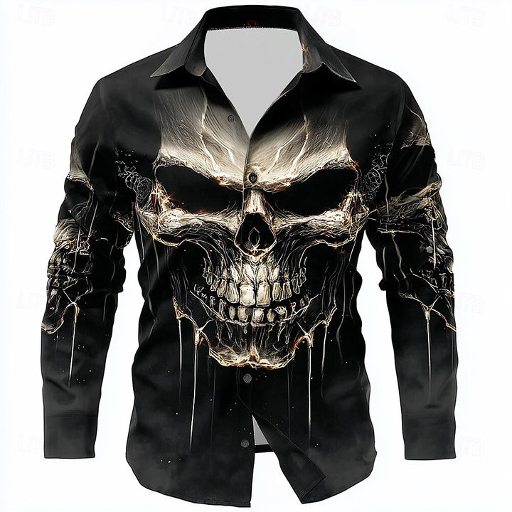 Blackwell Skull Print Shirt
