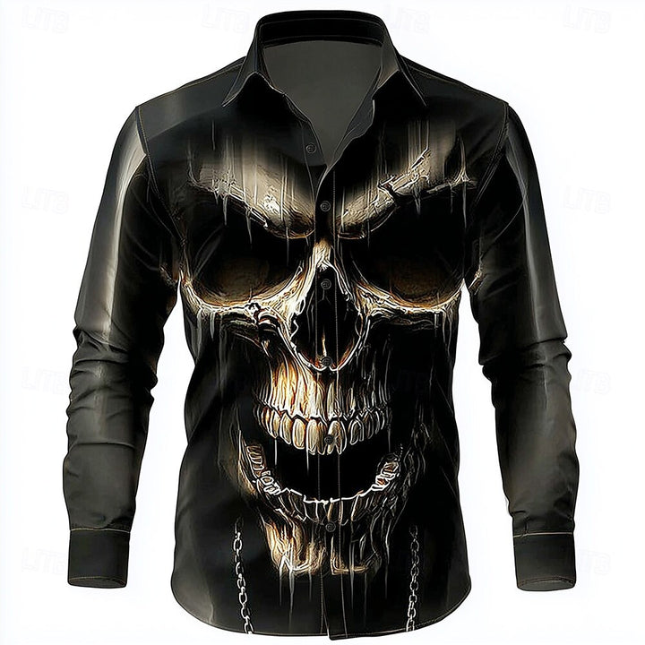 Blackwell Skull Print Shirt