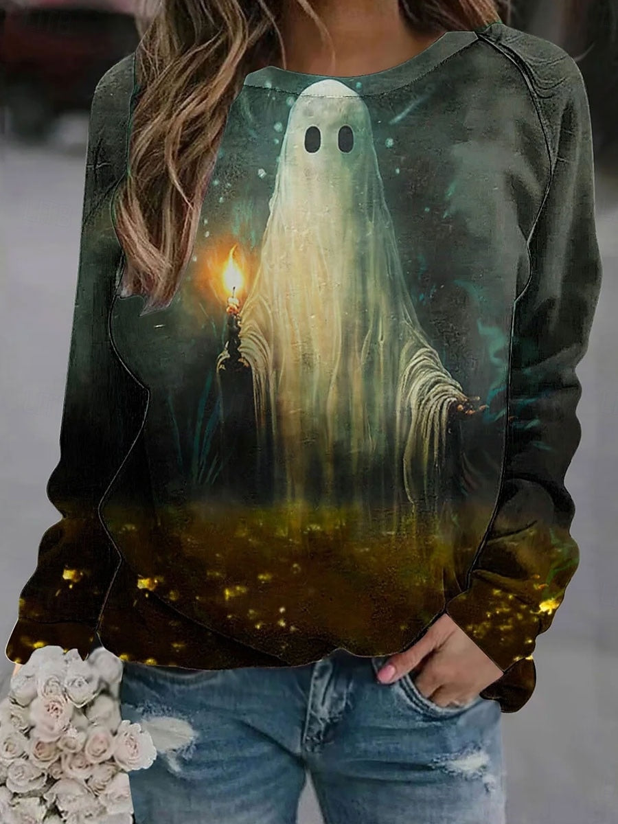 Weybridge Halloween Ghost Sweatshirt
