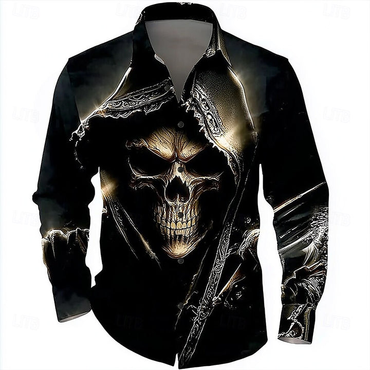 Blackwell Skull Print Shirt