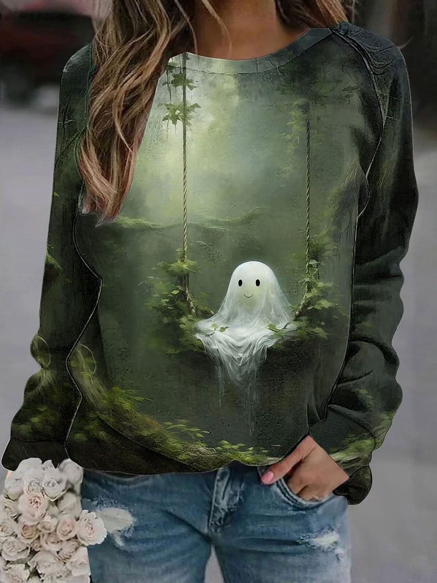 Weybridge Halloween Ghost Sweatshirt