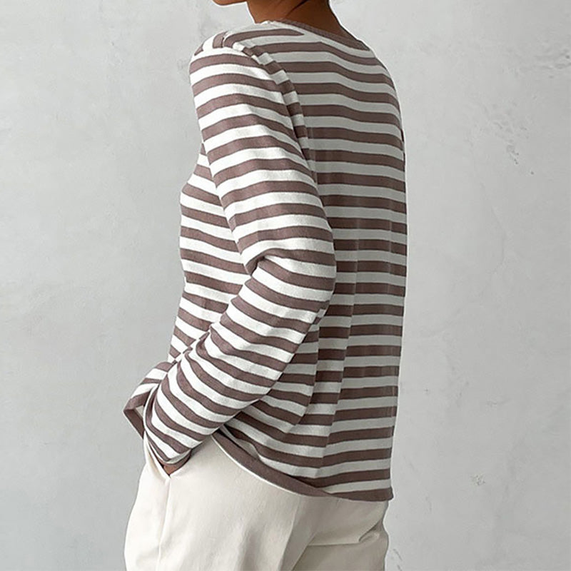 Olivia's Elegant Long Sleeve Shirt