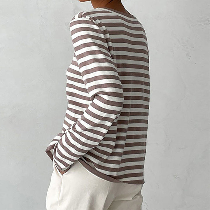 Olivia's Elegant Long Sleeve Shirt