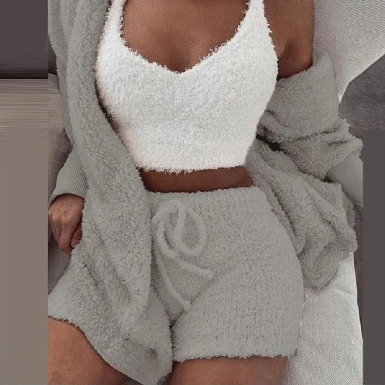 Verona Fluffy Pajama Set