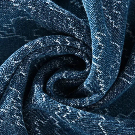 Azurblaue Fleecegefütterte Jacke