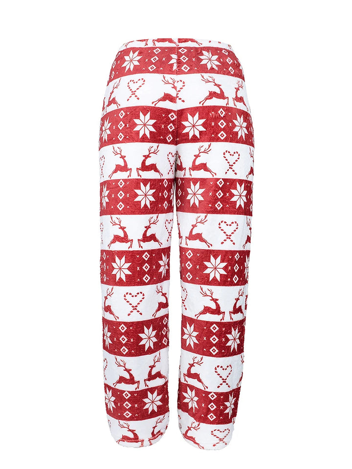 Siena Cozy Christmas Print Pyjama Pants