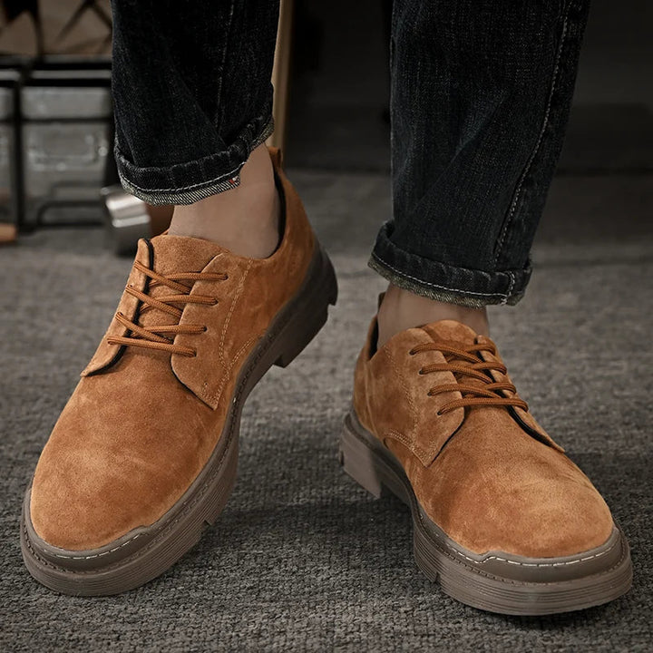 Bergamo Suede Lace-Up Shoes