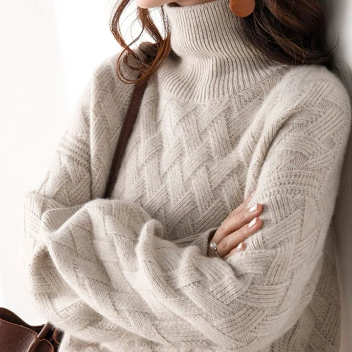 Valentina Rollkragenpullover aus Kaschmir