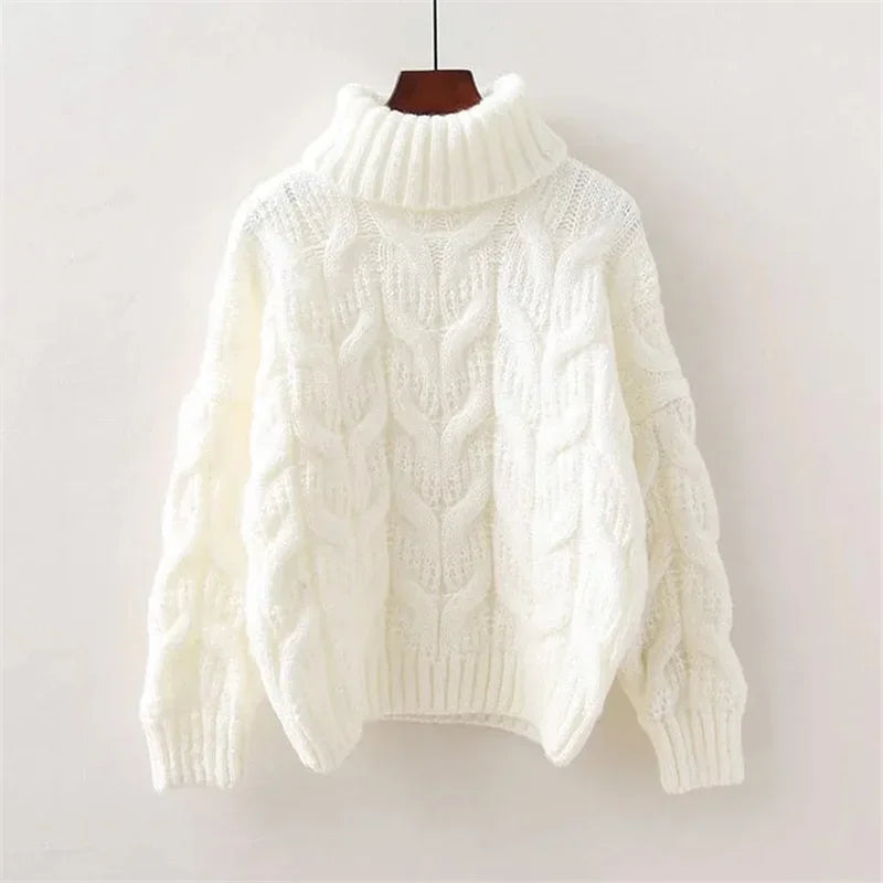 Firenze Cable-Knit Cashmere Blend Sweater