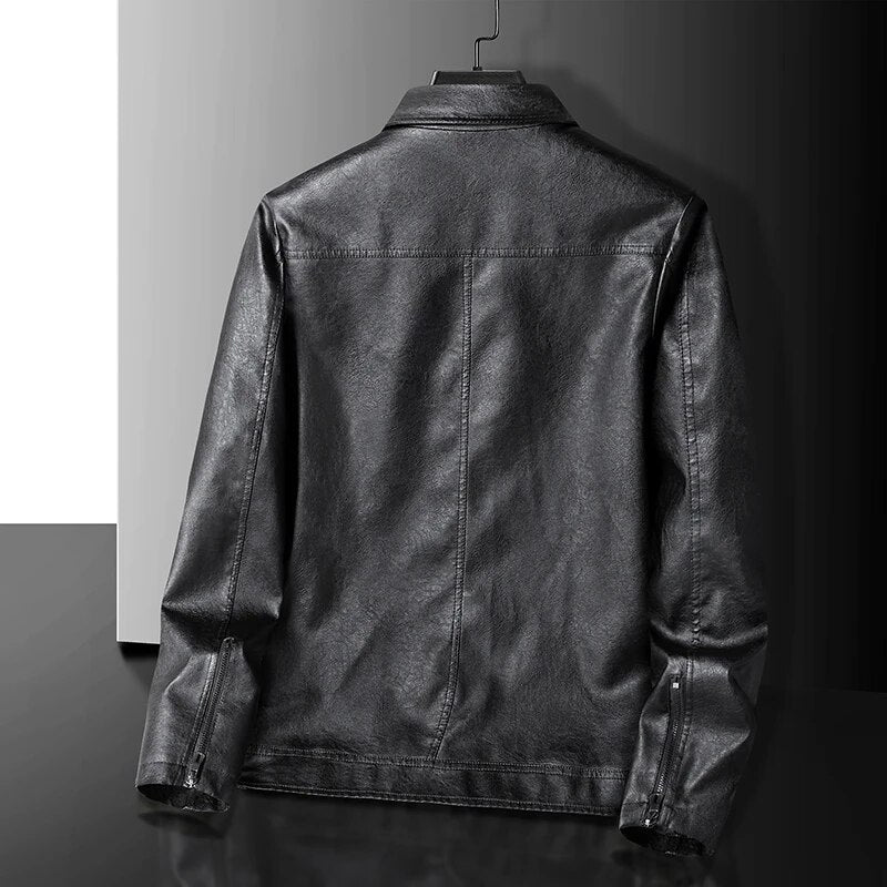 Enforcer Sheepskin Leather Jacket