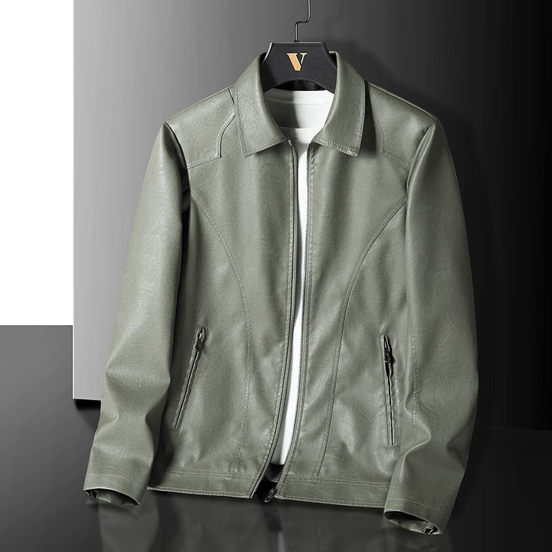 Enforcer Sheepskin Leather Jacket
