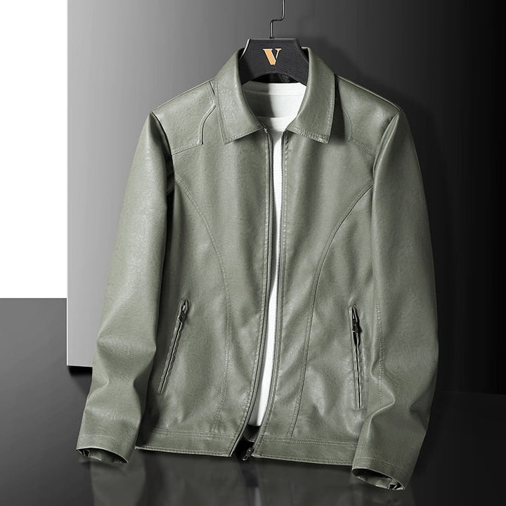 Enforcer Sheepskin Leather Jacket