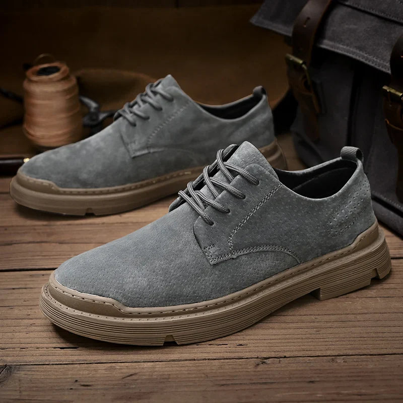 Bergamo Suede Lace-Up Shoes