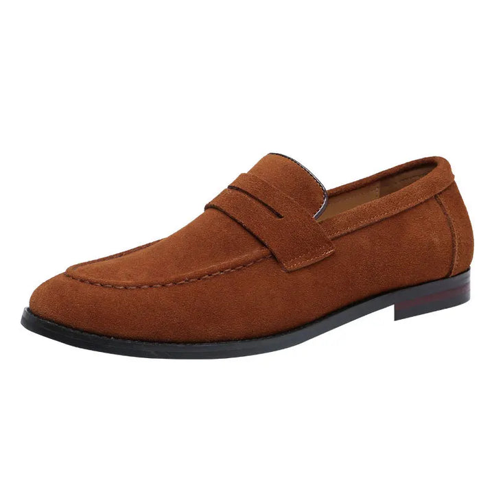 Naples Genuine Suede Loafers