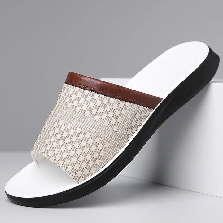 Amalfi Woven Leather Sandals