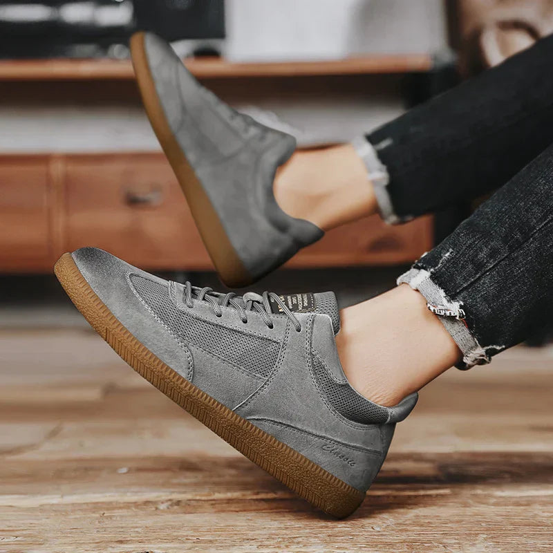 Calvino Italian Genuine Leather Sneakers