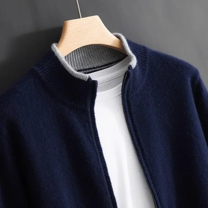 Riku Kaschmir-Zip-Jacke