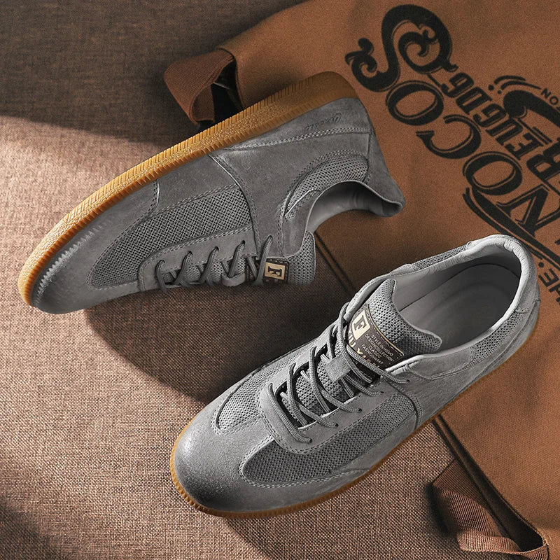 Calvino Italian Genuine Leather Sneakers