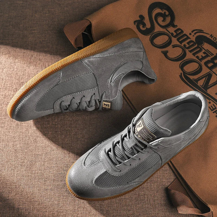 Calvino Italian Genuine Leather Sneakers