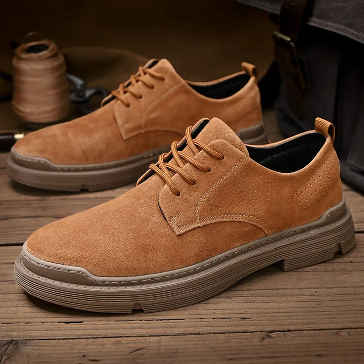 Bergamo Suede Lace-Up Shoes