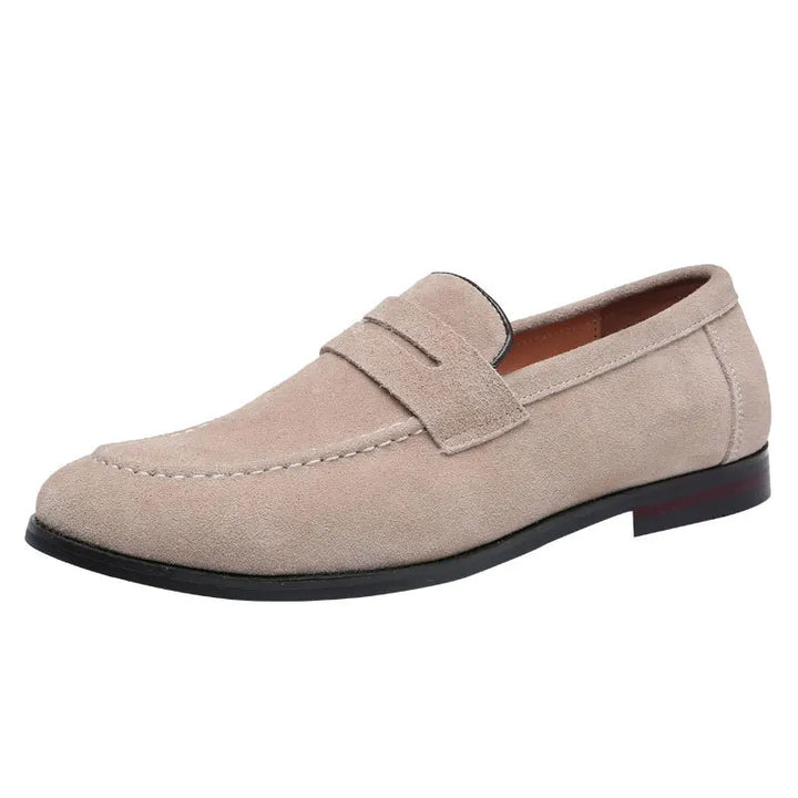 Naples Genuine Suede Loafers