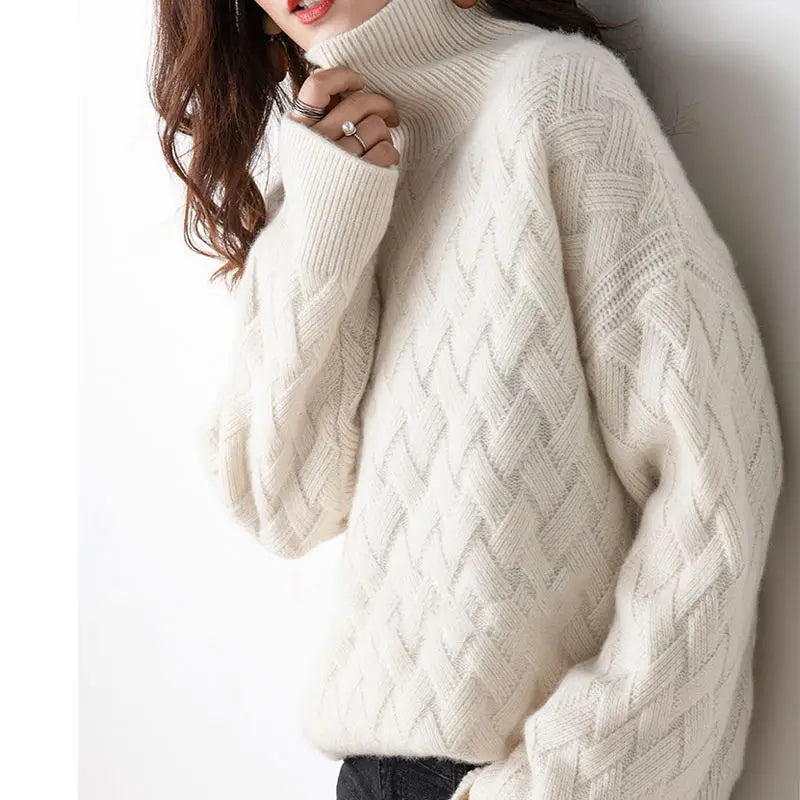 Valentina Rollkragenpullover aus Kaschmir