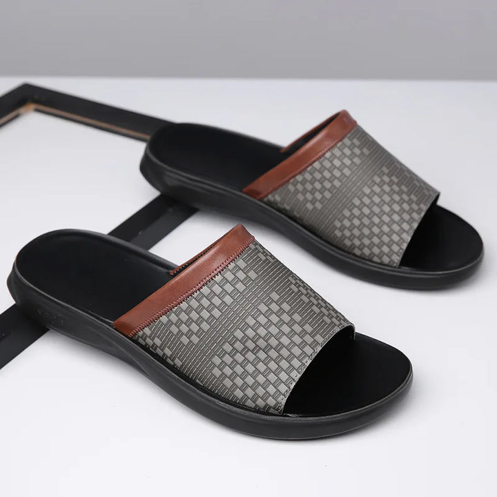 Amalfi Woven Leather Sandals