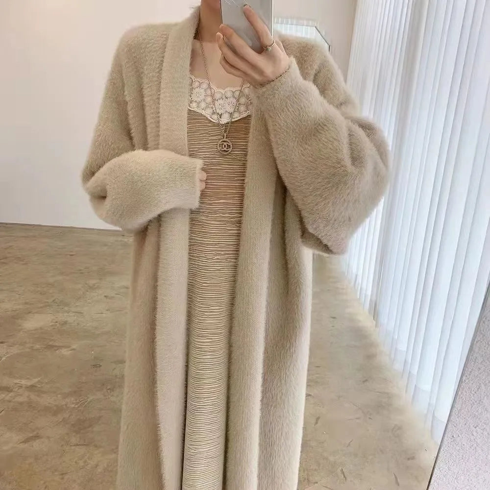 Stella Elegant Cashmere Blend Long Coat