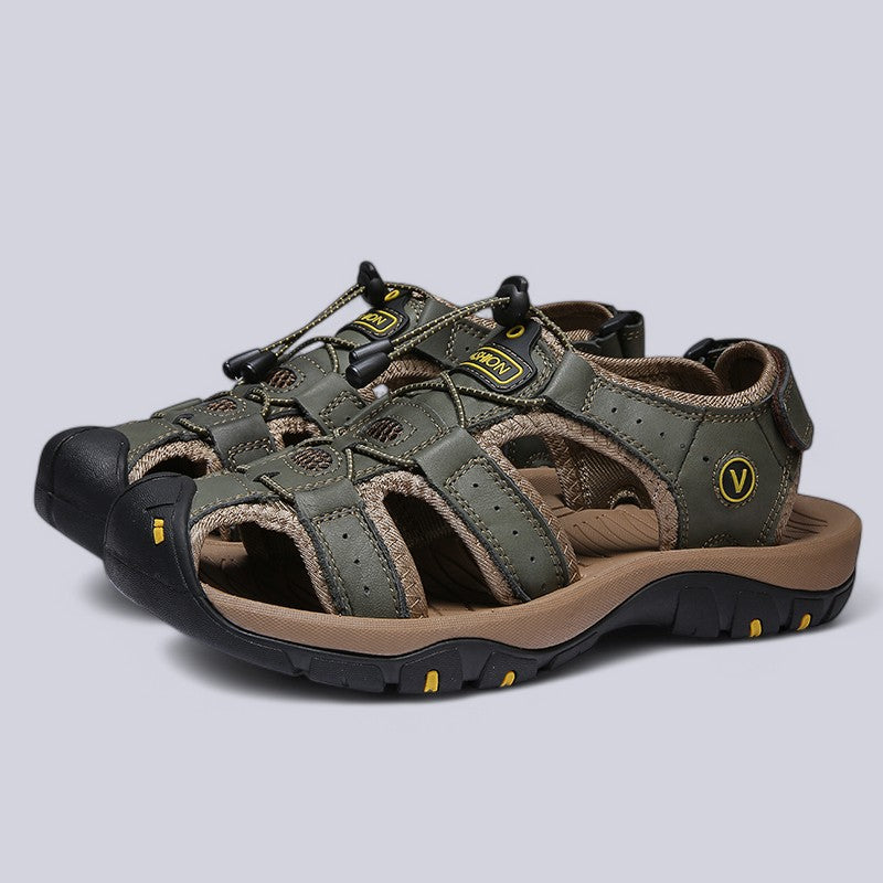 Dario Leather Fisherman Sandals