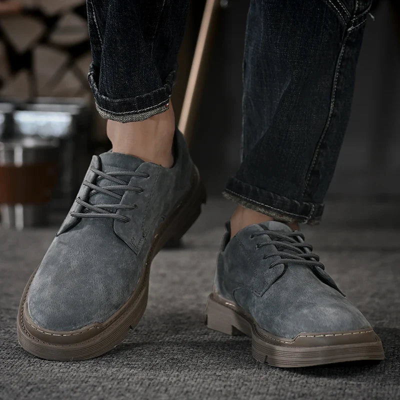 Bergamo Suede Lace-Up Shoes