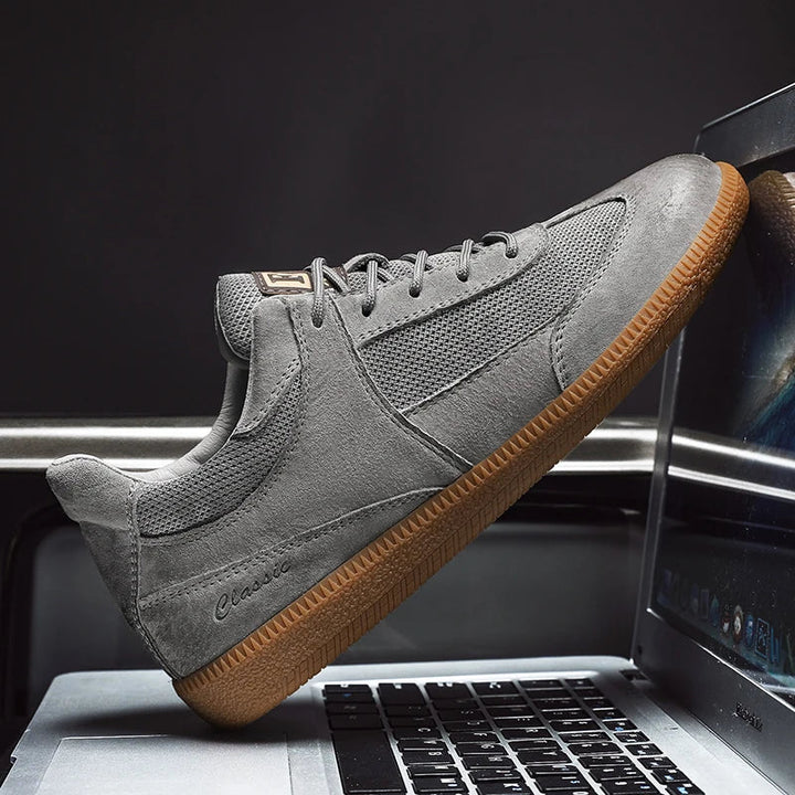 Calvino Italian Genuine Leather Sneakers