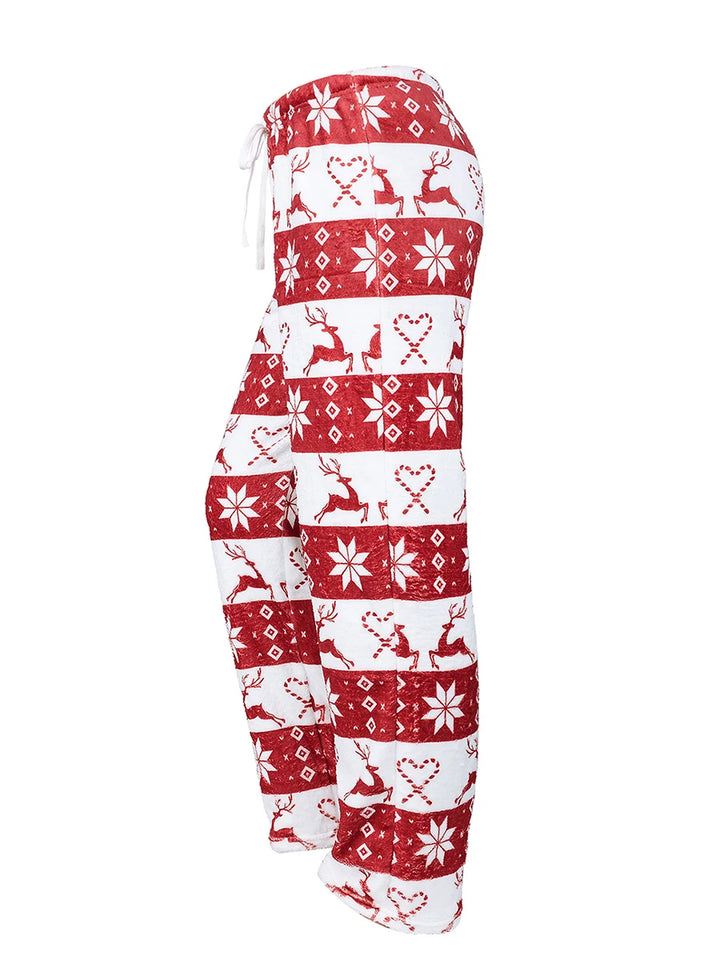 Siena Cozy Christmas Print Pyjama Pants