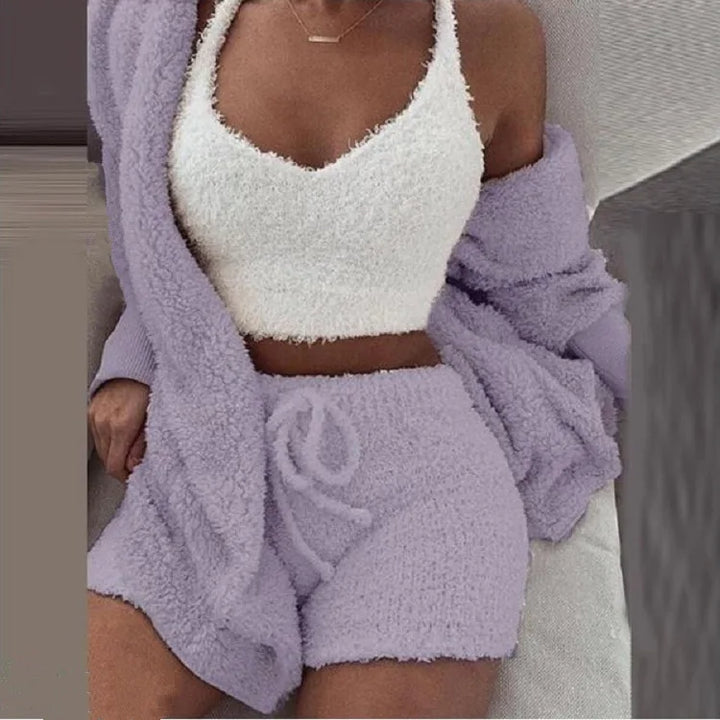Verona Fluffy Pajama Set
