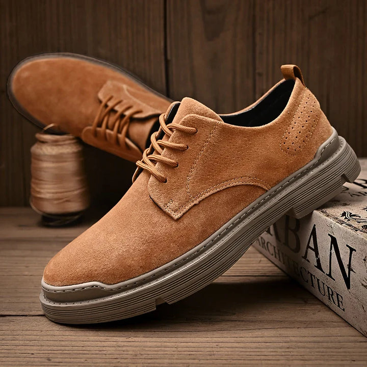 Bergamo Suede Lace-Up Shoes