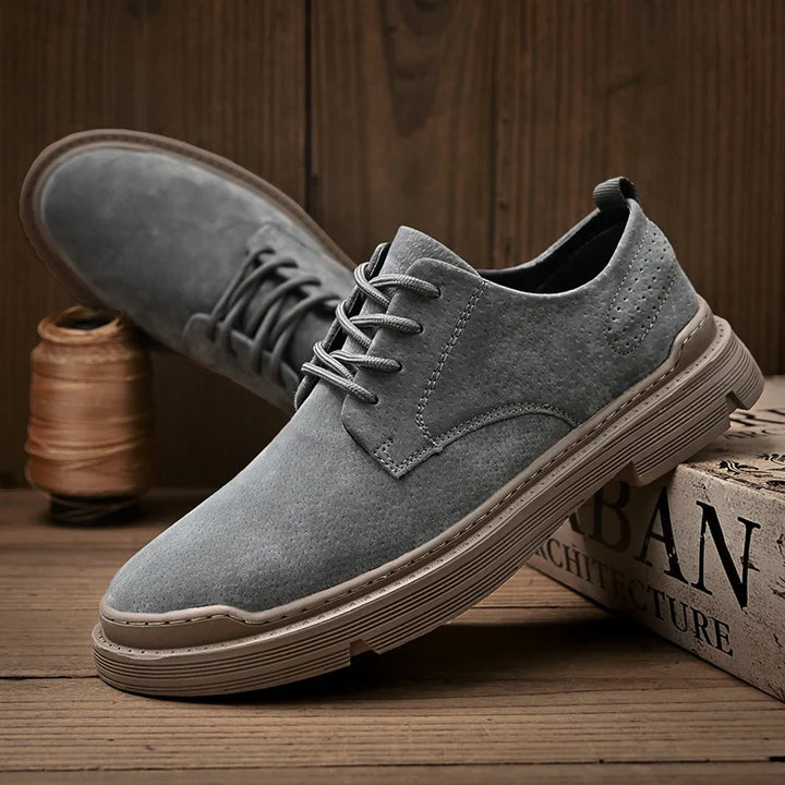 Bergamo Suede Lace-Up Shoes