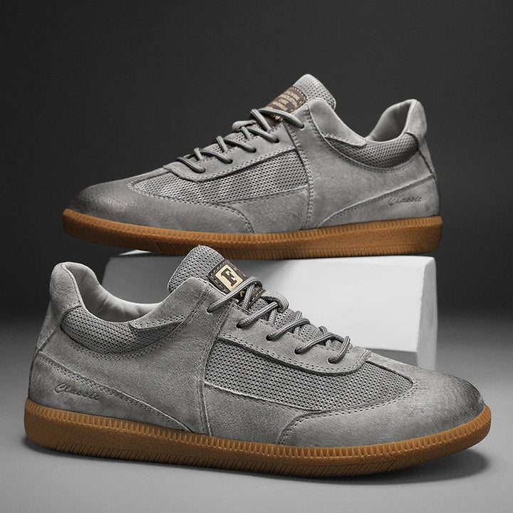 Calvino Italian Genuine Leather Sneakers