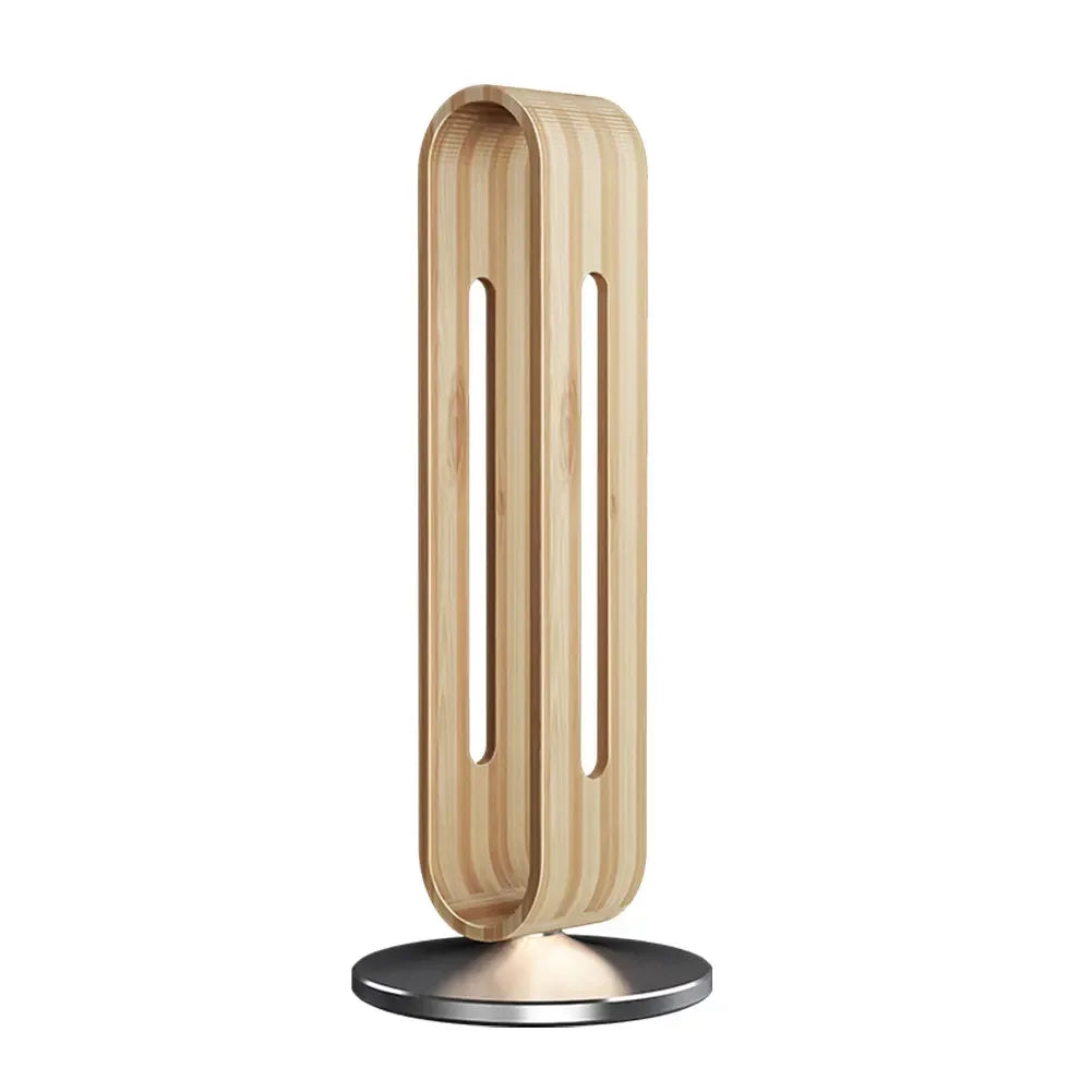 Bamboo & Aluminium Headphone Stand