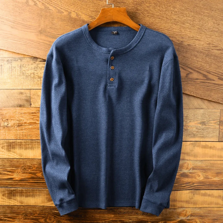 Harrison Cotton Henley Shirt