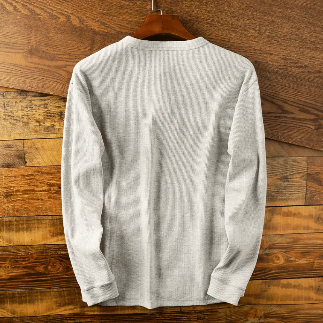 Harrison Cotton Henley Shirt