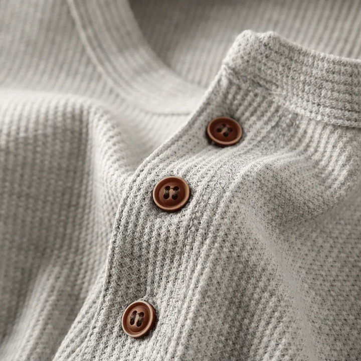 Harrison Cotton Henley Shirt
