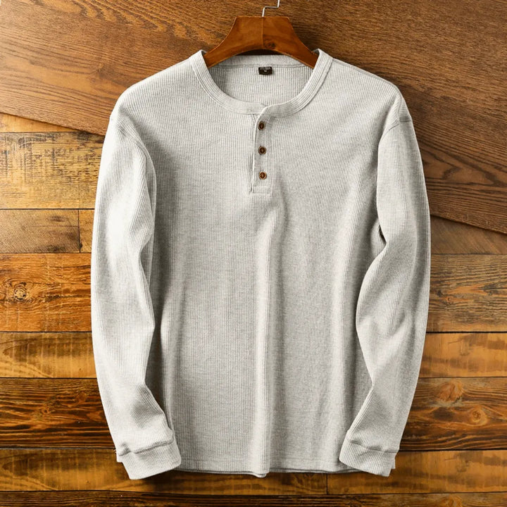 Harrison Cotton Henley Shirt