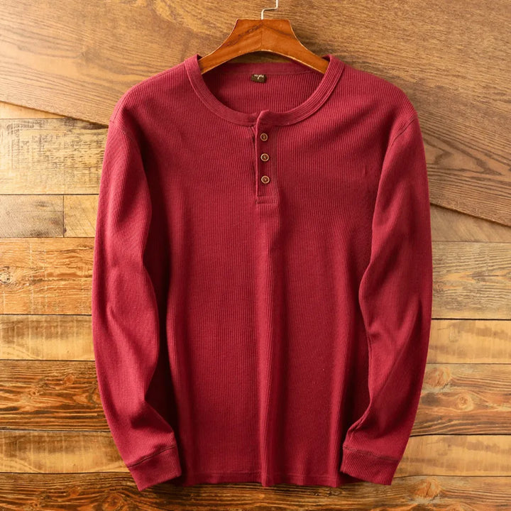 Harrison Cotton Henley Shirt