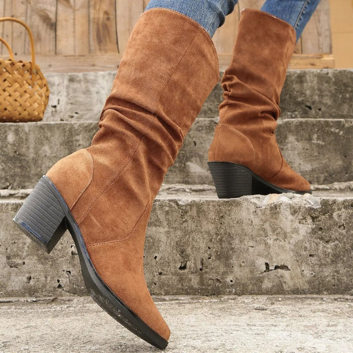 Marina Mid-Calf Slouch Boots